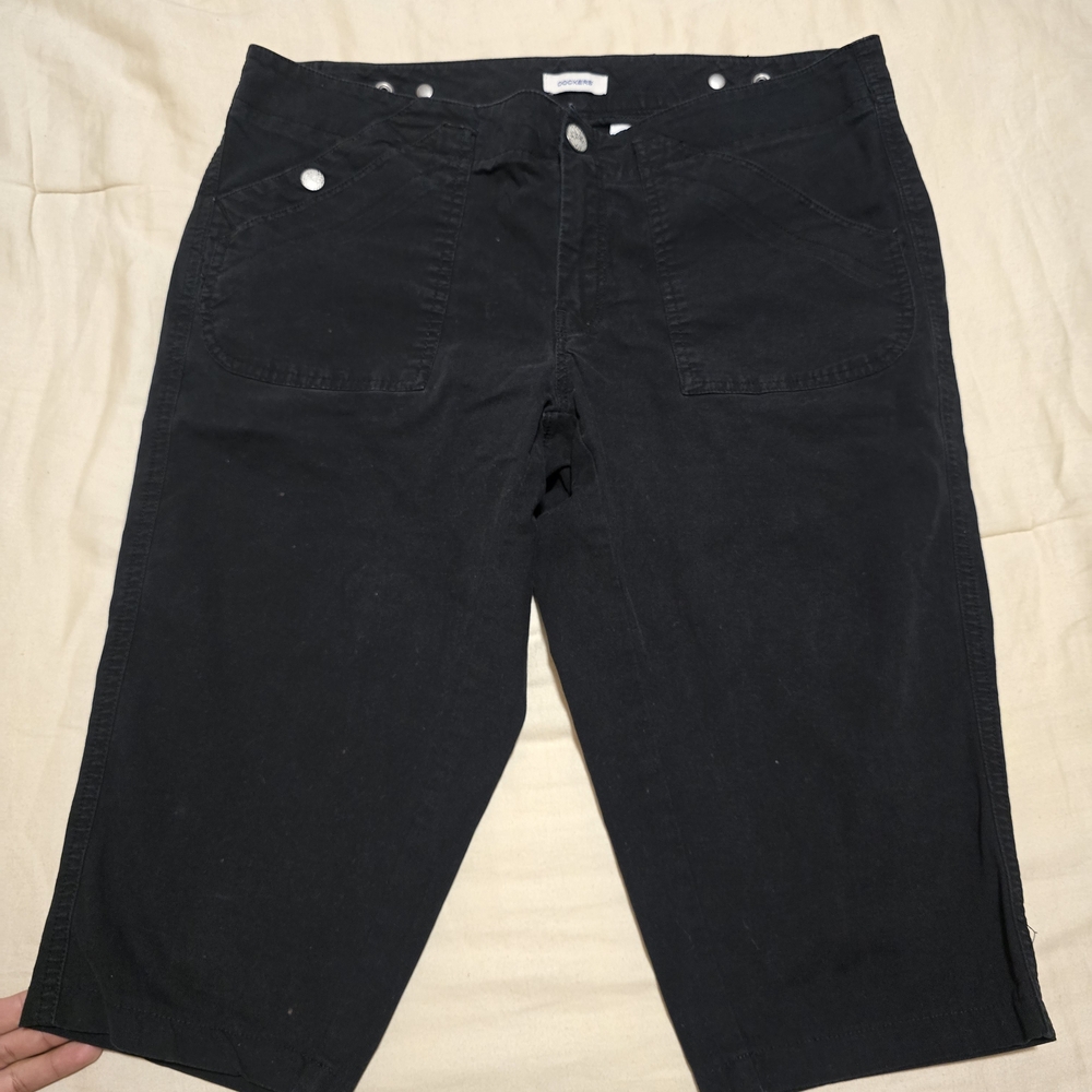 Dockers Black Casual Shorts